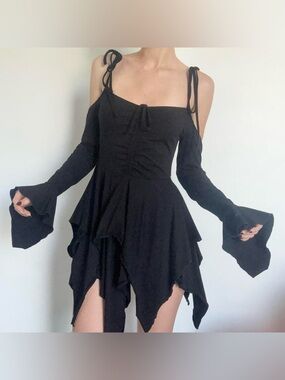 Dolls Kill | Dresses | Mist Dearly Departed Lace Dress Large | Poshmark